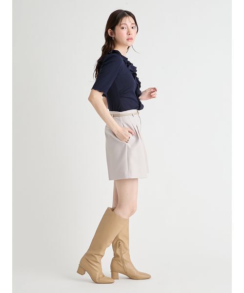 CELFORD（セルフォード）の「【洗える】ベルト付きショートパンツ（その他パンツ・レディース・ブラック/ライトベージュ/ライトピンク/ダークネイビー・36/38）」の21枚目の写真