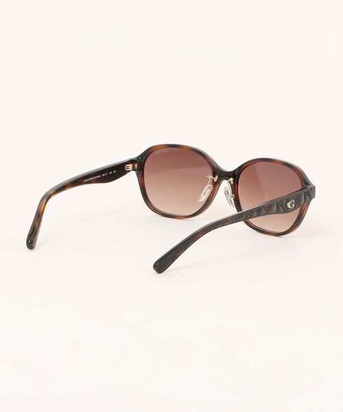 COACH(コーチ)の「【COACH/コーチ】ラウンド サングラス HC8445D 510213(サングラス・レディース・ダークブラウン・FREE)」の3枚目の写真