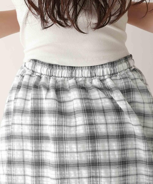 RAGEBLUE（レイジブルー）の「アシメチェックスカート（スカート・レディース・ホワイト/ブルー・FREE）」の17枚目の写真