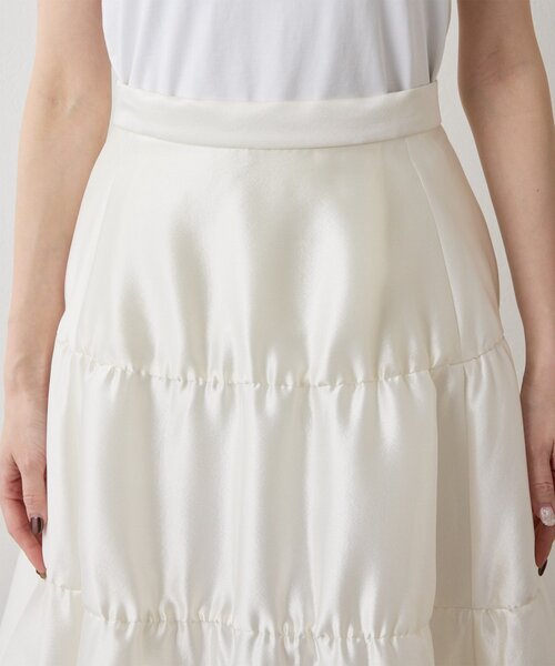 Whim Gazette(ウィムガゼット)の「シアーボリュームスカート(スカート・レディース・ブラック/オフホワイト・FREE)」の22枚目の写真