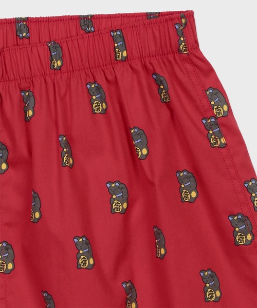 Paul Smith（ポールスミス）の「“Manekineko” トランクス【853345 2654S】（トランクス・メンズ・ネイビー/レッド/グリーン・MEDIUM/LARGE）」の5枚目の写真