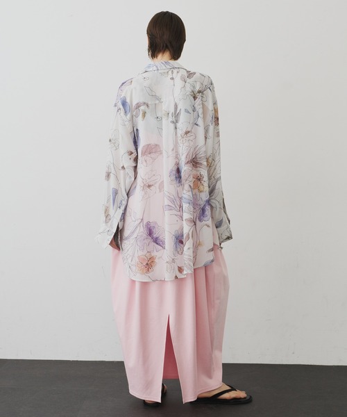 LA BELLE ETUDE（ラベルエチュード）の「タックボリュームカットワンピース（ワンピース・レディース・ブラック/ピンク/チャコールグレー・1/0）」の20枚目の写真