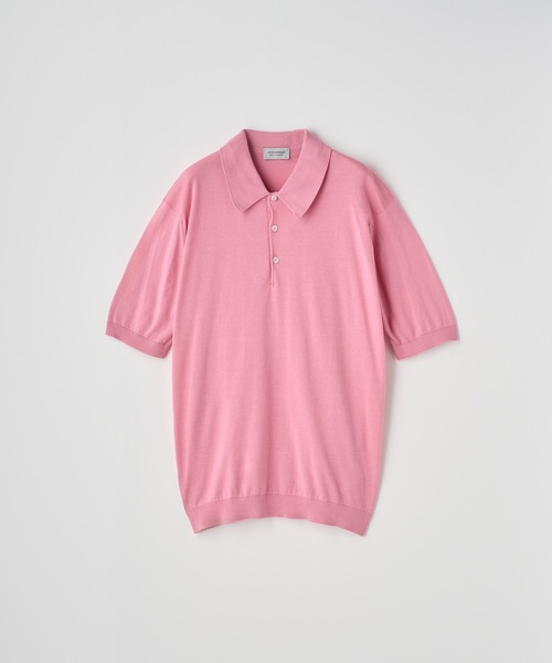 JOHN SMEDLEY｜ジョン スメドレーのポロシャツ（ピンク/桃色系）通販