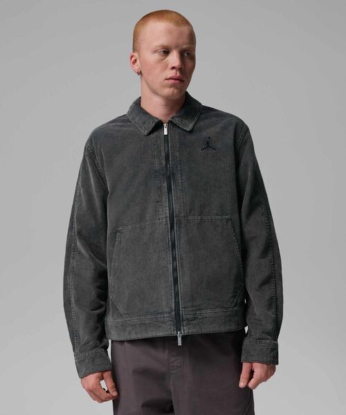 JORDAN BRAND(ジョーダンブランド)の「ジョーダン フライト メンズ コーデュロイ チョア ジャケット / Jordan Flight Men's Corduroy Chore Jacket IF1825-010 Black(ブルゾン・メンズ・ブラック・M/L/S/2XL/XL)」の5枚目の写真