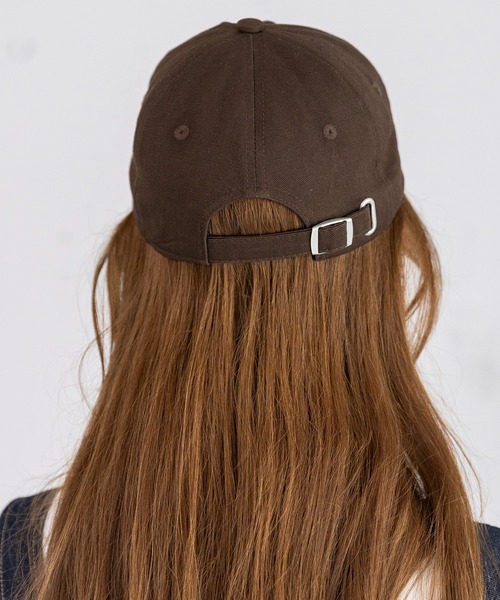 POU DOU DOU(プードゥドゥ)の「オリジナル刺繍キャップ(キャップ・レディース・キナリ/ブラウン・8)」の12枚目の写真