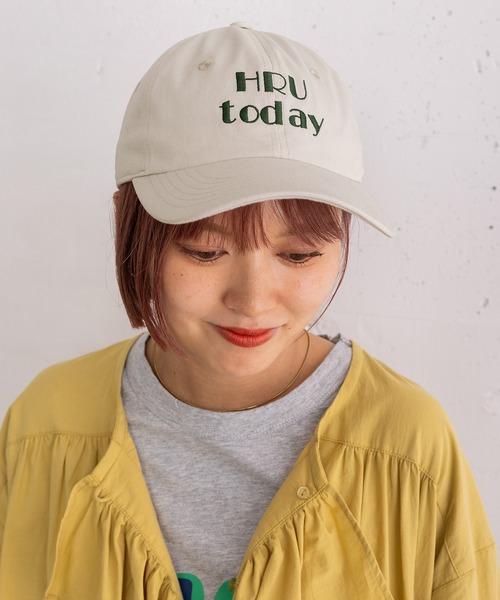 POU DOU DOU(プードゥドゥ)の「オリジナル刺繍キャップ(キャップ・レディース・キナリ/ブラウン・8)」の14枚目の写真