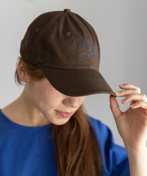POU DOU DOU(プードゥドゥ)の「オリジナル刺繍キャップ(キャップ・レディース・キナリ/ブラウン・8)」の17枚目の写真