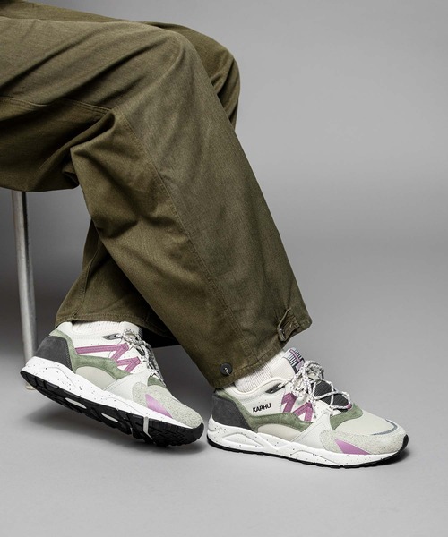 KARHU(カルフ)の「KARHU / “FUSION 2.0” スニーカー(スニーカー・レディース・ホワイト系/ホワイト×ピンク/グレー系・7/6/5/4/8/10/9)」の4枚目の写真