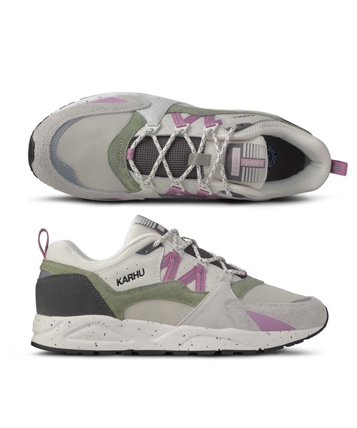 KARHU(カルフ)の「KARHU / “FUSION 2.0” スニーカー(スニーカー・レディース・ホワイト系/ホワイト×ピンク/グレー系・7/6/5/4/8/10/9)」の6枚目の写真