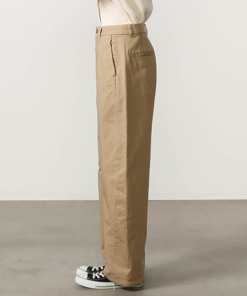 ORCIVAL(オーシバル)の「ORCIVAL | コットンドライツイル ワイドカーブパンツ WOMEN(その他パンツ・レディース・グレイッシュベージュ/ベージュ・2/1)」の11枚目の写真
