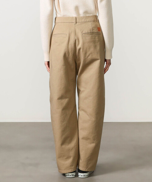 ORCIVAL(オーシバル)の「ORCIVAL | コットンドライツイル ワイドカーブパンツ WOMEN(その他パンツ・レディース・グレイッシュベージュ/ベージュ・2/1)」の12枚目の写真