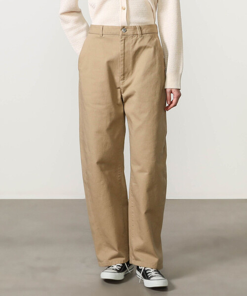 ORCIVAL(オーシバル)の「ORCIVAL | コットンドライツイル ワイドカーブパンツ WOMEN(その他パンツ・レディース・グレイッシュベージュ/ベージュ・2/1)」の13枚目の写真