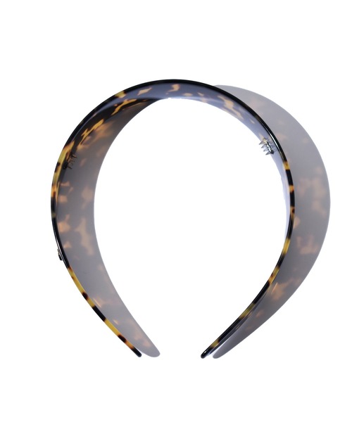 IRIS47（イリスフォーセブン）の「【IRIS 47】veronique head band/ヴェロニク ヘッドバンド HB168（カチューシャ・レディース・ブラック/ブラウン・FREE）」の2枚目の写真
