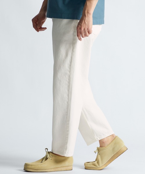 LANVIN en Bleu（ランバンオンブルー）の「コーンデニム ワイドテーパードジーンズ（その他パンツ・メンズ・ホワイト・52/50/48/46）」の4枚目の写真