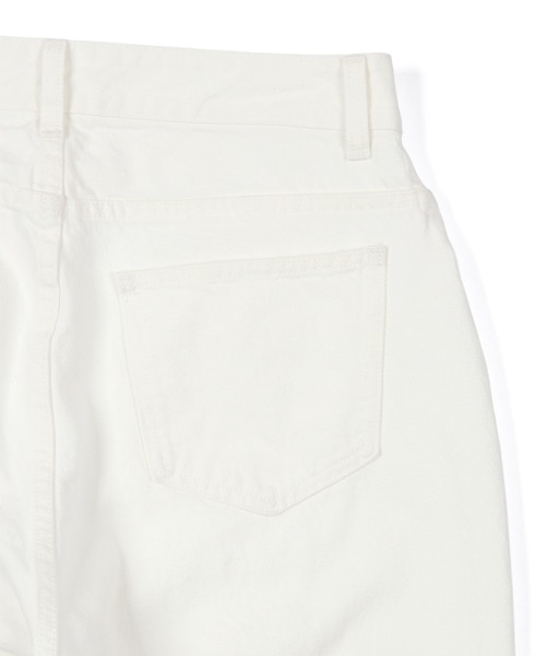 LANVIN en Bleu（ランバンオンブルー）の「コーンデニム ワイドテーパードジーンズ（その他パンツ・メンズ・ホワイト・52/50/48/46）」の8枚目の写真