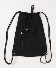 ALTROSE | ［ALTROSE/アルトローズ］ドローコードデザイン 軽量 ナイロン ナップサック【UNISEX】(バックパック/リュック)