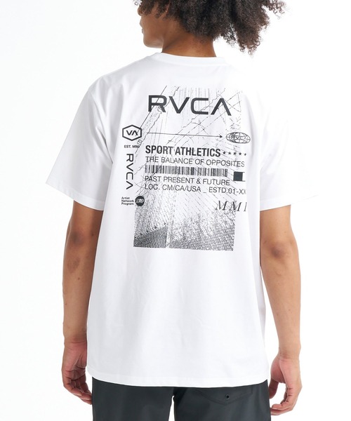RVCA(ルーカ)の「RVCA メンズ CLOSED BUSINESS SFST サーフTシャツ 【2026年春夏モデル】(Tシャツ/カットソー・メンズ・ホワイト/グレー/ブラック・X-LARGE/LARGE/MEDIUM/SMALL)」の2枚目の写真