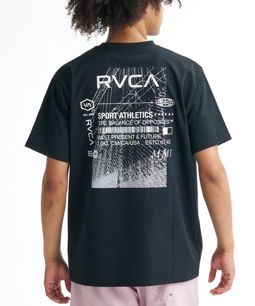 RVCA(ルーカ)の「RVCA メンズ CLOSED BUSINESS SFST サーフTシャツ 【2026年春夏モデル】(Tシャツ/カットソー・メンズ・ホワイト/グレー/ブラック・X-LARGE/LARGE/MEDIUM/SMALL)」の1枚目の写真