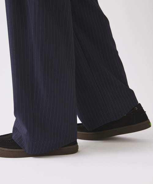 JOURNAL STANDARD relume（ジャーナルスタンダード　レリューム）の「ヒールカット ルーズライト スラックス（スラックス・メンズ・ブラック/チャコールグレー/ネイビー・SMALL/LARGE/MEDIUM）」の21枚目の写真