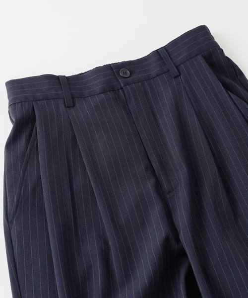 JOURNAL STANDARD relume（ジャーナルスタンダード　レリューム）の「ヒールカット ルーズライト スラックス（スラックス・メンズ・ブラック/チャコールグレー/ネイビー・SMALL/LARGE/MEDIUM）」の11枚目の写真