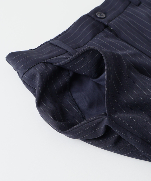 JOURNAL STANDARD relume（ジャーナルスタンダード　レリューム）の「ヒールカット ルーズライト スラックス（スラックス・メンズ・ブラック/チャコールグレー/ネイビー・SMALL/LARGE/MEDIUM）」の10枚目の写真