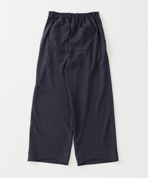 JOURNAL STANDARD relume（ジャーナルスタンダード　レリューム）の「ヒールカット ルーズライト スラックス（スラックス・メンズ・ブラック/チャコールグレー/ネイビー・SMALL/LARGE/MEDIUM）」の8枚目の写真