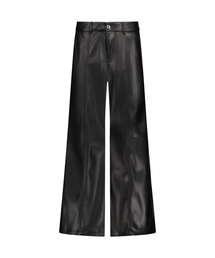 OEUVA（ウーヴァ）の「ブラックレザー ワイドパンツ（その他パンツ）」