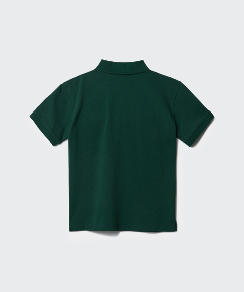 MUSINSA STANDARD KIDS（ムシンサスタンダードキッズ）の「[クールタンダード] ピケポロシャツ [グリーン]（ポロシャツ・レディース・その他・130/140/150/160/120/110）」の6枚目の写真