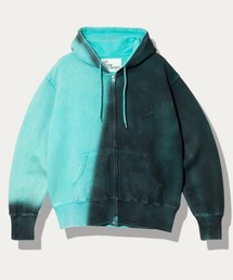go slow caravan | UNIQUEインレイG/D 2TONE スプレーカラー ZIP フーディー(パーカー)
