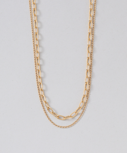 plage（プラージュ）の「MARIHA / マリハ 別注 W ネックレス（ネックレス・レディース・ゴールド・FREE）」の3枚目の写真