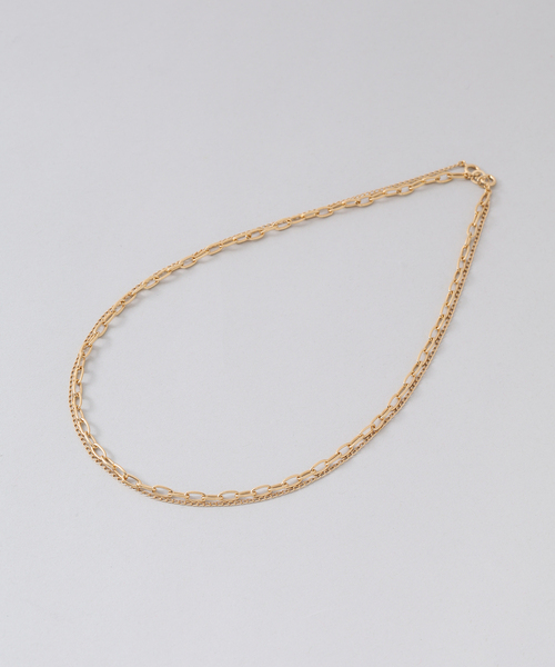 plage（プラージュ）の「MARIHA / マリハ 別注 W ネックレス（ネックレス・レディース・ゴールド・FREE）」の4枚目の写真