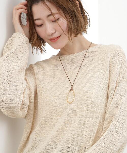 grove(グローブ)の「◆ニュアンスメタルリングコードN(ネックレス・レディース・シルバー/ゴールド・00)」の7枚目の写真
