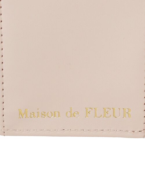 Maison de FLEUR(メゾンドフルール)の「キルティングFリボンウォレット(財布・レディース・サックスブルー/ピンク/ブラック・FREE)」の17枚目の写真