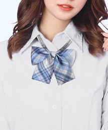 LunaBelle（ルナベル）の「【スクールリボン】チェック柄リボンタイ 単品（ネクタイ）」