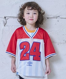 UMBRO（アンブロ）の「【umbro】別注フットボールシャツ/kids100-120cm（Tシャツ/カットソー）」