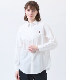 【WEB&一部店舗限定】バッキンガムベア ワッペンレギュラーカラーシャツ