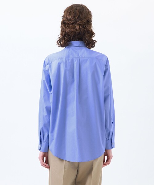 MACKINTOSH PHILOSOPHY(マッキントッシュ フィロソフィー)の「【WEB&一部店舗限定】バッキンガムベア ワッペンレギュラーカラーシャツ(シャツ/ブラウス・レディース・ブルー系その他2/ホワイト/イエロー・38)」の10枚目の写真