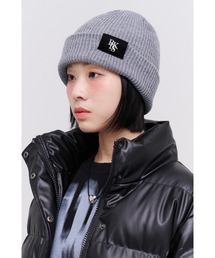 WHITE SANDS（ホワイトサンズ）の「ロゴパッチ ニットビーニー（ニットキャップ/ビーニー）」