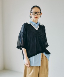 LEPSIM | 12ゲージシアースキッパーSS　664904(ニット/セーター)