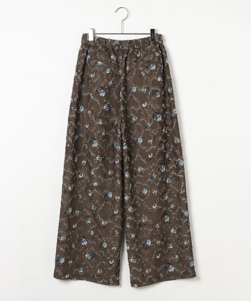 BAYFLOW（ベイフロー）の「[ウエストゴム仕様]カットジャガード柄パンツ（その他パンツ・レディース・ダークブラウン/ブラック・FREE）」の16枚目の写真