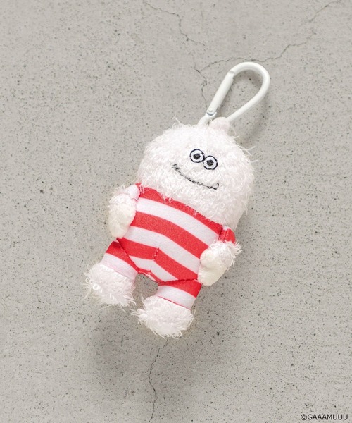Me%（ミィパーセント）の「【ガチャピン・ムック/ガーとムー】ぬいキーホルダー　658106（キーホルダー・レディース・その他3/その他1/ホワイト/その他4・FREE）」の4枚目の写真
