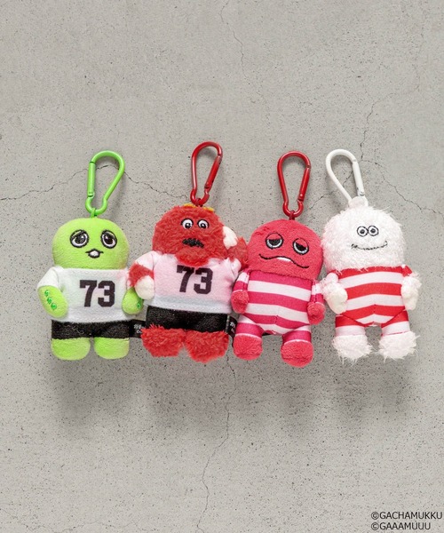 Me%（ミィパーセント）の「【ガチャピン・ムック/ガーとムー】ぬいキーホルダー　658106（キーホルダー・レディース・その他3/その他1/ホワイト/その他4・FREE）」の5枚目の写真