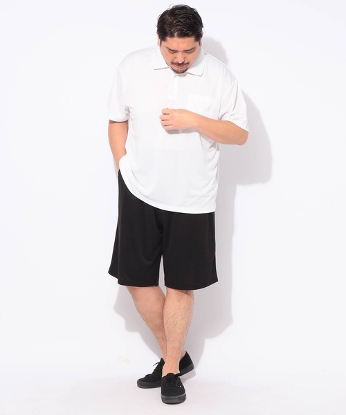 PIMLICO(ピムリコ)の「メッシュ ポロシャツ 半袖 クールタッチ メンズ 大きいサイズ COOL TOUCH DRY シャツ PIMLICO (ピムリコ)(ポロシャツ・メンズ・ホワイト/ダークグレー/ブラック/ネイビー・X1(3L~4L)/X2(4L~5L)/X3(6L~7L)/X4(8L~9L)/X5(9L~10L))」の13枚目の写真