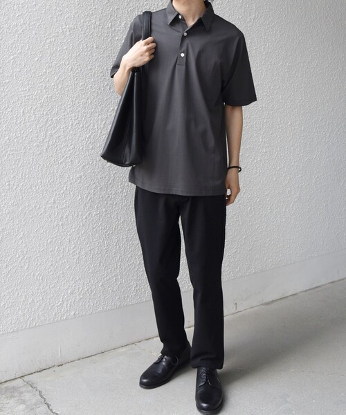 SHIPS any(シップス エニィ)の「【WEB限定】SHIPS any:〈吸水速乾〉AIR FLEXION スリム ストレッチ イージー パンツ◇(その他パンツ・メンズ・ブラック/ネイビー/ベージュ・X-LARGE/LARGE/MEDIUM)」の4枚目の写真