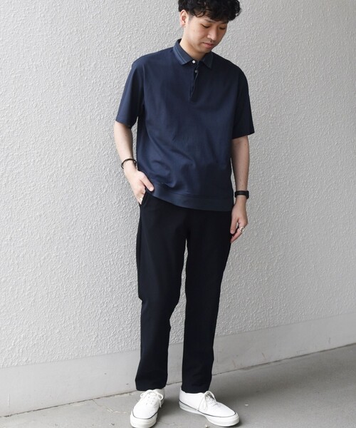 SHIPS any(シップス エニィ)の「【WEB限定】SHIPS any:〈吸水速乾〉AIR FLEXION スリム ストレッチ イージー パンツ◇(その他パンツ・メンズ・ブラック/ネイビー/ベージュ・X-LARGE/LARGE/MEDIUM)」の14枚目の写真