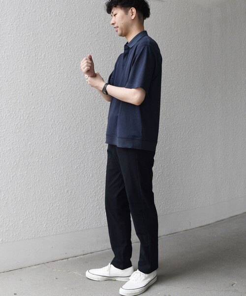 SHIPS any(シップス エニィ)の「【WEB限定】SHIPS any:〈吸水速乾〉AIR FLEXION スリム ストレッチ イージー パンツ◇(その他パンツ・メンズ・ブラック/ネイビー/ベージュ・X-LARGE/LARGE/MEDIUM)」の15枚目の写真