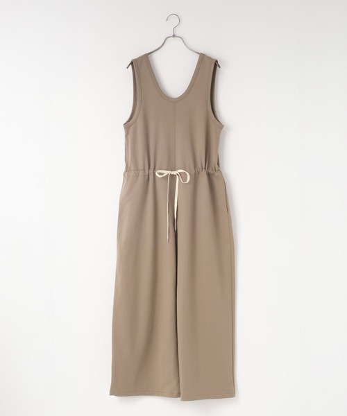 LOWRYS FARM（ローリーズファーム）の「カットオールインワン 661875（サロペット/オーバーオール・レディース・アイボリー/ブラック/ホワイト/ベージュ/グレー系その他5・MEDIUM/SMALL）」の5枚目の写真