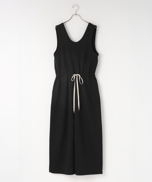 LOWRYS FARM（ローリーズファーム）の「カットオールインワン 661875（サロペット/オーバーオール・レディース・アイボリー/ブラック/ホワイト/ベージュ/グレー系その他5・MEDIUM/SMALL）」の3枚目の写真