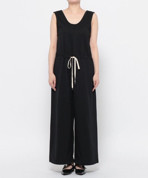 LOWRYS FARM（ローリーズファーム）の「カットオールインワン 661875（サロペット/オーバーオール・レディース・アイボリー/ブラック/ホワイト/ベージュ/グレー系その他5・MEDIUM/SMALL）」の6枚目の写真