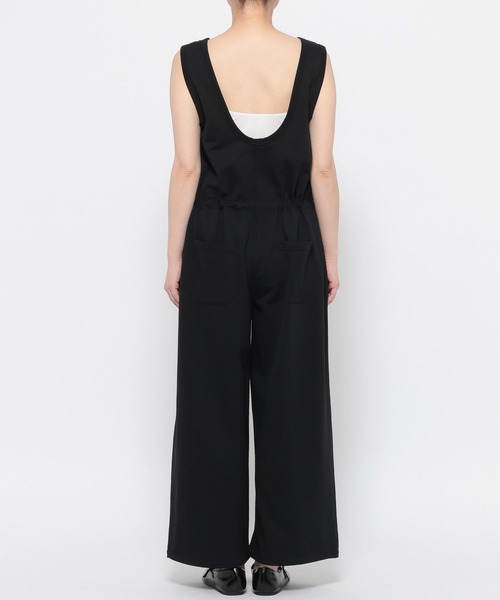 LOWRYS FARM（ローリーズファーム）の「カットオールインワン 661875（サロペット/オーバーオール・レディース・アイボリー/ブラック/ホワイト/ベージュ/グレー系その他5・MEDIUM/SMALL）」の8枚目の写真